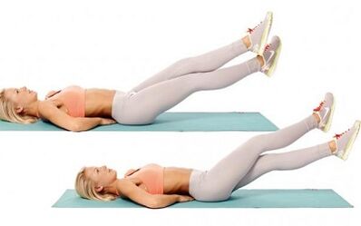 Gymnastics exercises for cramp